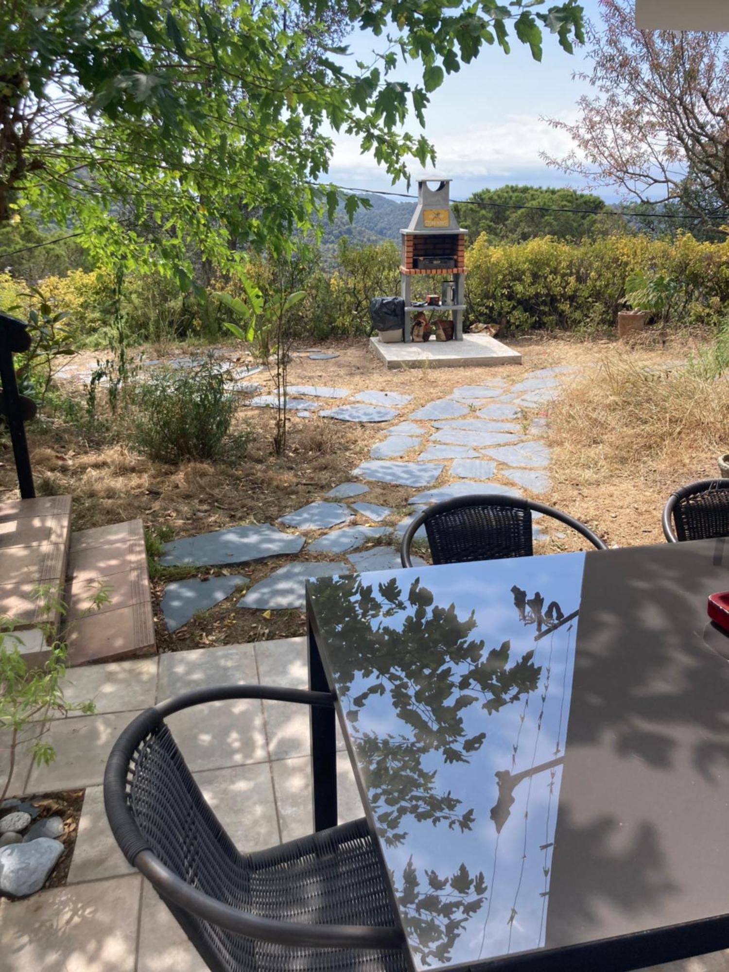 Casa Con Vista Y Jardin, A 20' De La Playa Villa Sant Cebrià de Vallalta Dış mekan fotoğraf